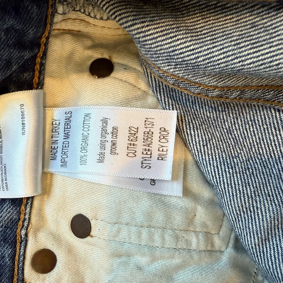 Agolde High Rise Blue Jeans Versatile Style - Picture 5 of 6